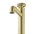 thumbnail image 6 of Avallon Single Hole, Single-Handle Wheel, Bathroom Faucet in Brushed Gold, 6 of 11