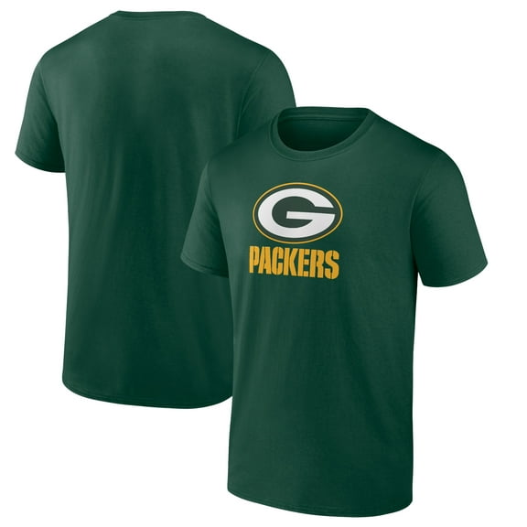 Men's Green Green Bay Packers Lockup Team T-Shirt