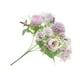thumbnail image 5 of Flor de peonía artificial oficina en casa ramo floral decoración fiesta tela de seda peonía falsa, azul claro tholdsy HA6619-05B, 5 of 6