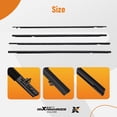 thumbnail image 4 of Maxpeedingrods Car Outside Window Moulding Weatherstrip Seal Belt for Honda Civic 2006-2011 Black, 4 of 9