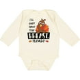 thumbnail image 3 of Inktastic I'll Just Have the Breast, Please Cute Turkey Boys or Girls Long Sleeve Baby Bodysuit, 3 of 5