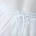 thumbnail image 5 of Womens 3 Hoop A Line Floor Length Wedding Gown Petticoat Underskirt Fringe Skirts for Women plus Size Jean Skirt Hoop Skirts for Girls Bikini Skirt Christmas Skirt Maternity Pencil Skirt Table Skirt, 5 of 6