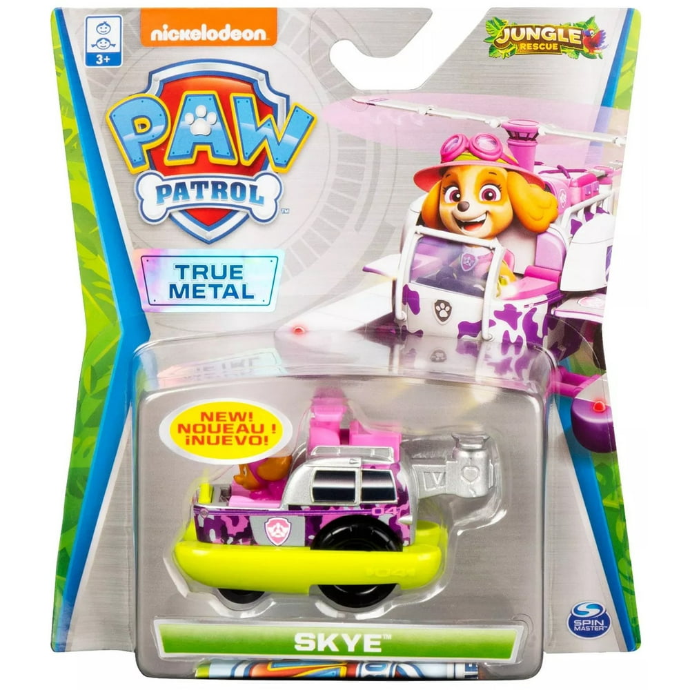 Paw Patrol True Metal Skye Diecast Car - Walmart.com - Walmart.com