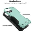 thumbnail image 5 of CoverON For Apple iPhone 15 Case, Military Grade Heavy Duty Rugged Phone Cover Grip, Green, 5 of 9