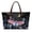 Butterfly Moon, variant on ZUXONGSY Mandala Rooster Print Tote Bag for Women Casual Top Handle Tote Bag Lightweight Weekender Bag with Zipper for Daily Use Business