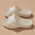 thumbnail image 2 of HAJWOH Womens Orthopedic Sandals Arch Support Summer Flat Sandals Wide Non Slip Slip on Orthopedic Slippers Soft 2026 New Foam Shoes Beige 41, 2 of 4