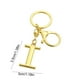 thumbnail image 3 of 1 llavero de metal con letras doradas de la A a la Z, ideal como regalo de Navidad, para decorar el hogar otoñal o para decorar la habitación., 3 of 6