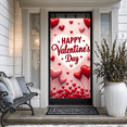 thumbnail image 5 of Valentine's Day Decorations Romantic Heart Balloons Backdrop Banner Photography Props Love Celebration Party Supplies Background Decorations, 5 of 7