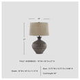 thumbnail image 4 of Bowery Hill Metal Table Lamp in Antique Bronze, 4 of 5