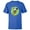 Royal, variant on Disney Mickey Mouse Unicycle Mardi Gras Carnival Holiday - Short Sleeve T-Shirt for Kids - Customized-Athletic Heather