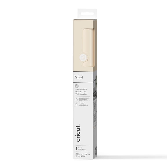 Cricut® Vinyl – Removable (4 ft), Gold