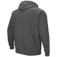 thumbnail image 3 of Men's Colosseum Charcoal Wyoming Cowboys Arch and Logo Pullover Hoodie, 3 of 3