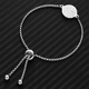 thumbnail image 4 of Pulsera Ajustable Con Medalla San Benito Para Hombre Mujer 26 Cm Xtellar Plateado, 4 of 4