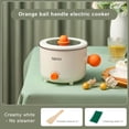 thumbnail image 4 of stanreset Electric Cooker Non-Stick Pot Portable Travel Home Dormitory Bar Kitchen White Single Layer, 4 of 6