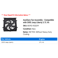 thumbnail image 2 of Auxiliary Fan Assembly - Compatible with 2005 Jeep Liberty 3.7L V6, 2 of 2
