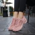 thumbnail image 2 of YOURDIARY Women's Comfort Sneakers Walking Breathable Running Casual Gym Sport Shoes Pink, 2 of 5