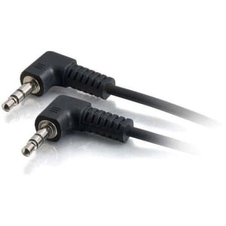 UPC: 0757120405856 | 12FT 3.5MM M/M RIGHT ANGLE STEREO AUDIO CABLE