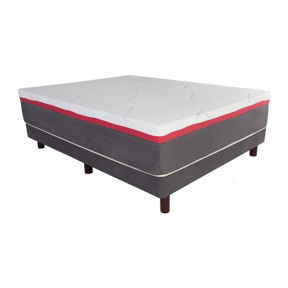 Colchón de 7 cm de Memory Foam Great Queen Size Firmeza Media