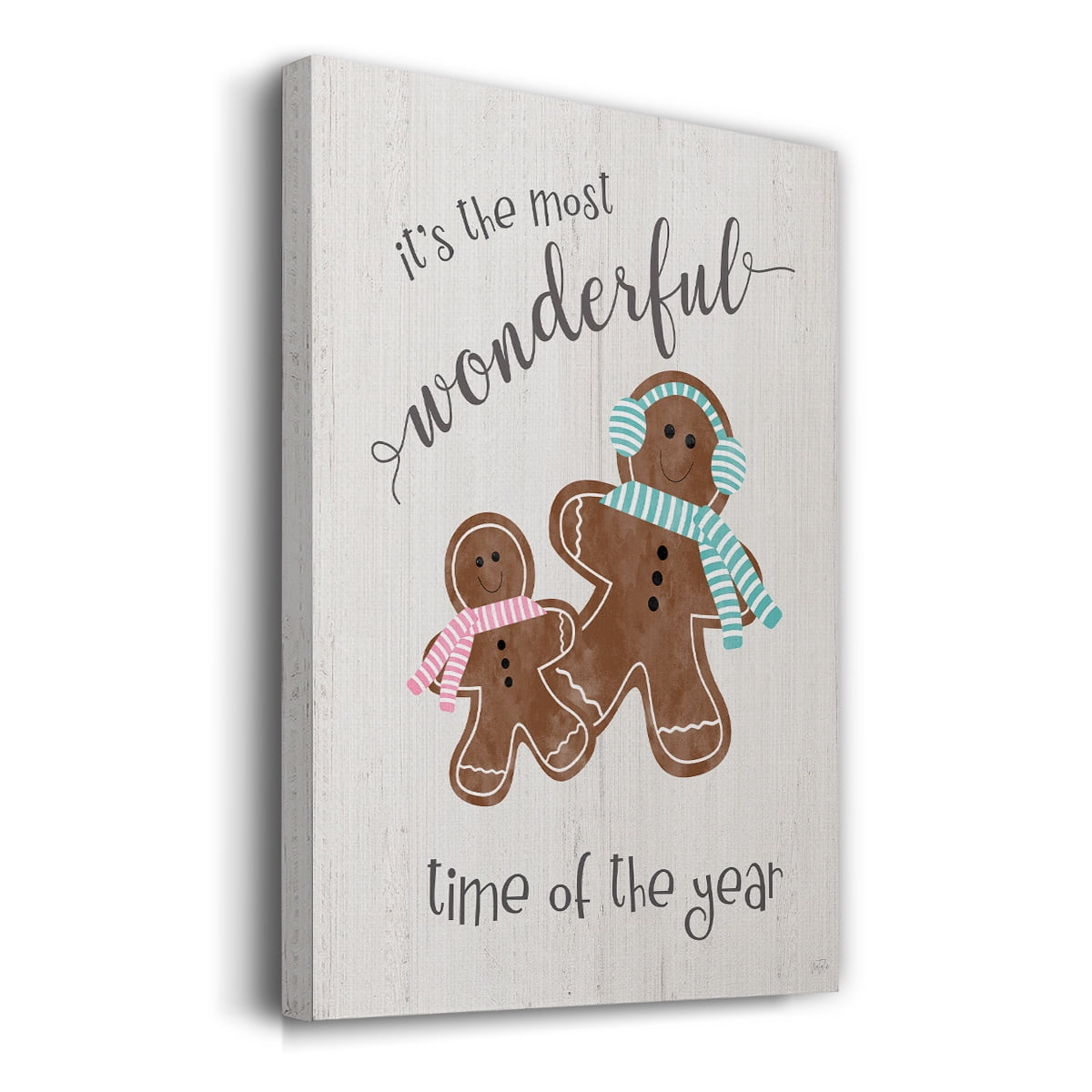 Time of the Year Gingerbread- Gallery Wrapped Canvas