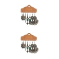 thumbnail image 4 of Pendientes de colores Vintage Sonducket 3 pares joyería Bohemia de aleación larga colgante de gota, 4 of 6
