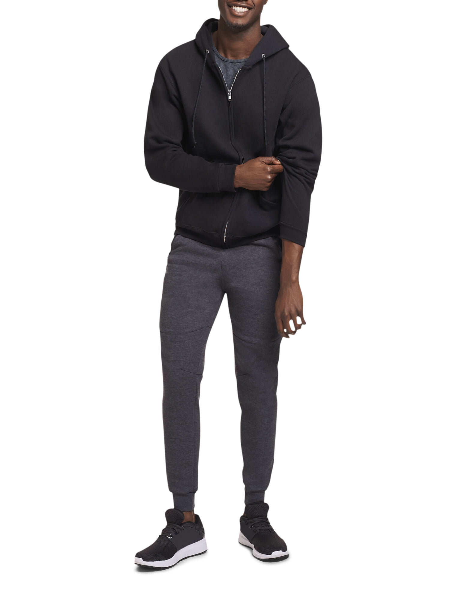 Russell Athletic Men s Dri Power Fleece Full Zip Hoodie Walmart