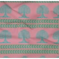 thumbnail image 4 of oneOone Organic Cotton Poplin Twill Fabric Arrow & Tree Block Print Sewing Fabric BTY 42 Inch Wide, 4 of 4