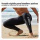 thumbnail image 3 of Abbraccia Pantalones de buceo para hombre, protección solar, secado rápido, compresión, ajuste flexible, diseño de olas, 3 of 6