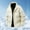 A Beige, variant on Timoontee Men's Padded Clothes Fall Winter Warm Jacket Coat Casual Stand Collar Coats Outdoor Hiking Athletic Coat Solid Zipper Quilted Outerwear Coat Beige L