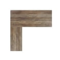 thumbnail image 5 of Saint Birch Oxford Farmhouse Engineered Wood L-Shaped Desk in Rustic Oak, 5 of 10