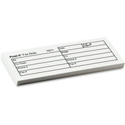 Fax Notes, 1.5 in x 4 in, White