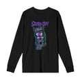 thumbnail image 5 of Scooby-Doo 3D Line Art Adult Black Crew Neck Long Sleeve Tee-XXL, 5 of 7