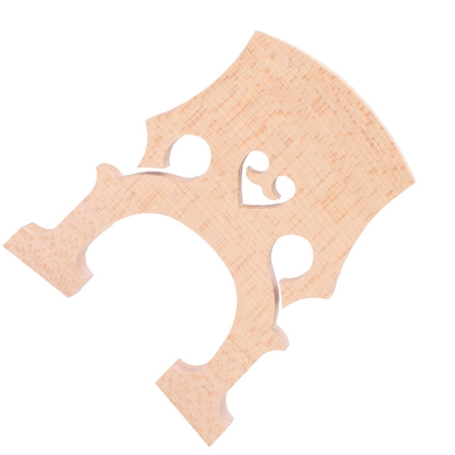 Easy To Use Convenient To Carry Around, Cello Bridge Replacement Parts, Solid Cello Bridge, Lightweight For Playing Concert