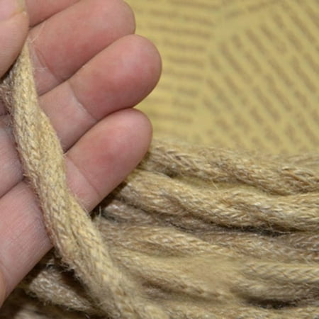 

5M Vintage Rope Wire Twisted Cable Retro Braided for DIY Pendant Lamp