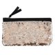 thumbnail image 2 of Woman Fashion Purse Sequined Cosmetic Bag for Woman Golden Color, 2 of 4
