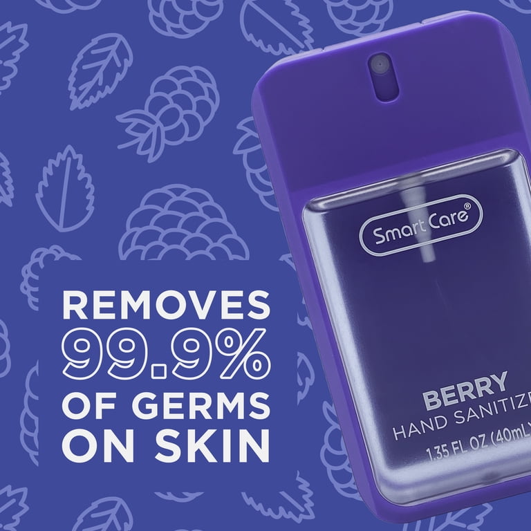 Smart Care Scented Hand Sanitizer Spray, Berry, 1.35 fl oz