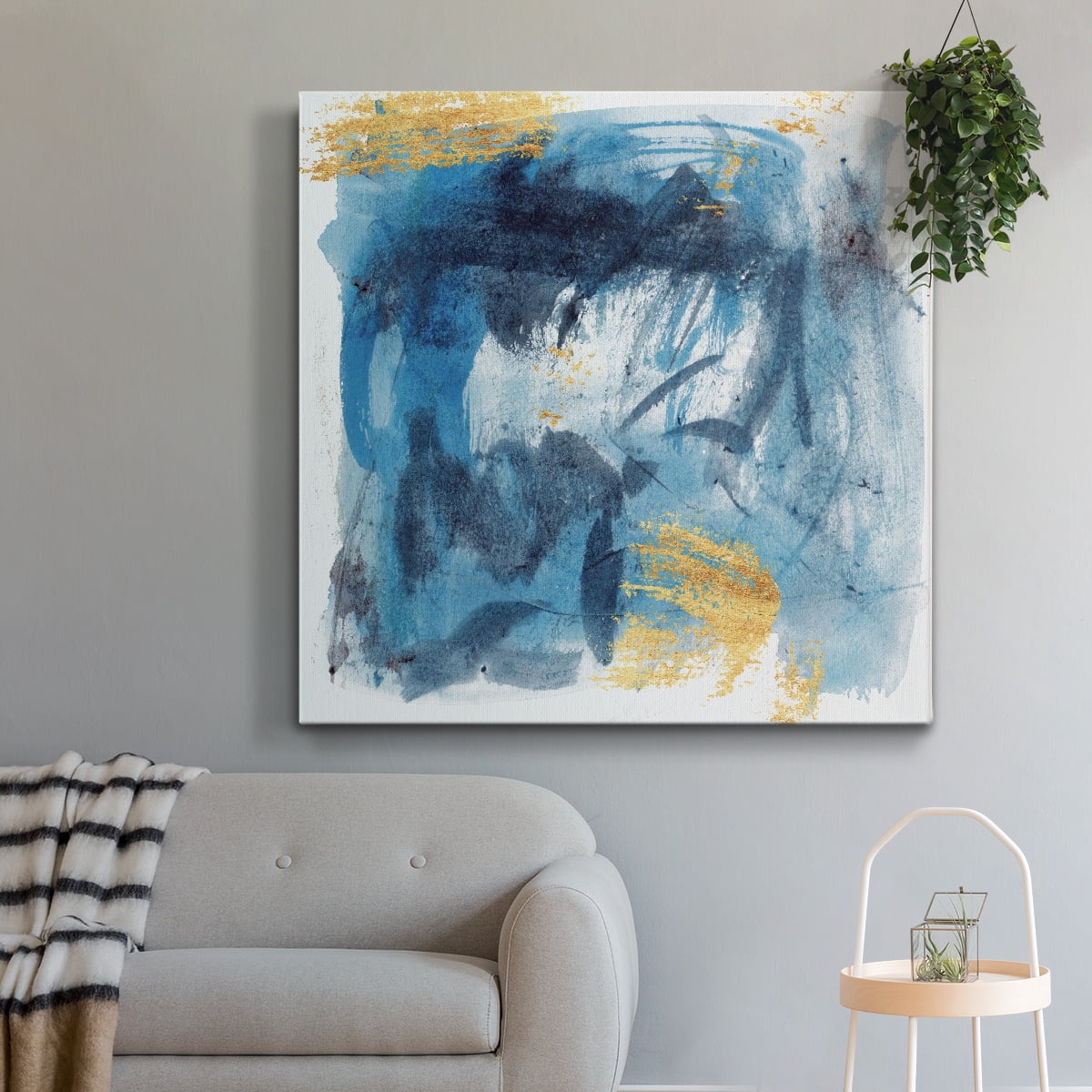 Wexford Home Floating Nebula IV-Premium Gallery Wrapped Canvas, 24" x 24" - Ready to Hang