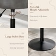 thumbnail image 2 of Carolayne Adjustable 360° Swivel Vanity Stool for Makeup & Bedroom, 2 of 7