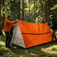 thumbnail image 5 of Portable Emergency Shelter Tent, Reflective Thermal Camping Shelter, Waterproof Windproof Cold Weather Outdoor Rescue Tent, Compact Heat Retaining Bivy, 5 of 6