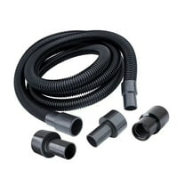 70477 10ft Heavy Duty Expandable Vacuum Hose Wet Dry Extra Long Hose Extension Replacement Flexible Extension Tube