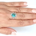 thumbnail image 4 of Copper Blue Turquoise 925 Sterling Silver Handmade Ring, 4 of 10