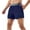Navy, variant on ZCFZJW Men's Workout Running Shorts Quick Dry Active 5 Inches Athletic Shorts with Pockets, Lightweight, Breathable Black M