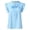Blue, variant on QASIEATN Trendy Essentials Clothing for Women: Pretty Sleeveless Blouse Bow Tie Neck Cap Sleeve Casual Shirt Fall Fashion Outfits for Women