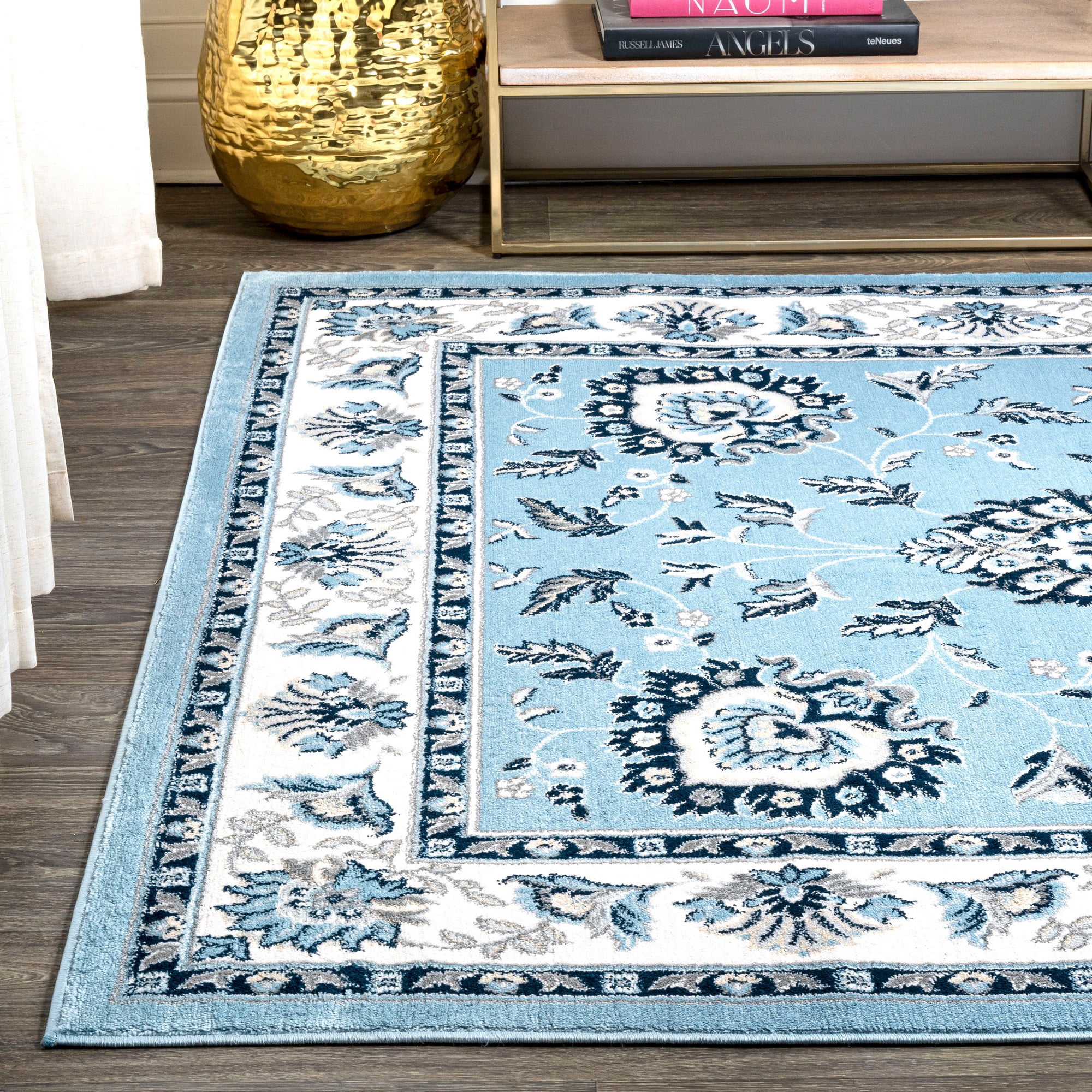 JONATHAN Y MODERN PERSIAN 8 x 10 Area Rug, Cherie French Cottage - Blue/Cream, MDP505A-8