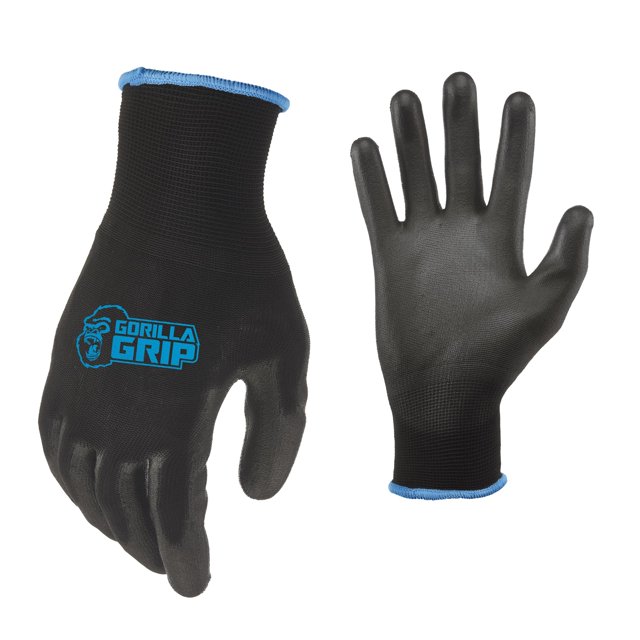 Guantes de protección GREASE MONKEY Gorilla Grip con palma de polímero, talla grande