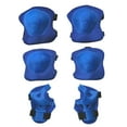 thumbnail image 1 of Advancent 6 unids/set de equipo de protección, rodilleras de patinaje para niños, coderas, Protector de mano para muñeca, protectores de Ropa Deportiva, Zapatos Azul, 1 of 6