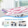 thumbnail image 5 of Ironing Mat Portable Ironing Blanket for Table Top Travel Ironing Pad for Washer Dryer 27.6" x 47.2" Seamless Pink Heart Pattern, 5 of 6