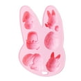 Xubond Cute Bunny And Easter Eggs Cake Molds Chocolate Silicone Baking
