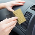 thumbnail image 1 of Fiudx Cepillo de Limpieza para Coche, Limpiador de Huecos Interiores, Cerdas Suaves de Fibra Fina, Limpieza Eficaz de Ventilación y Consola, Multiusos, Coche, Ordenador, Hogar, Tamaño Compacto de 11, 1 of 7