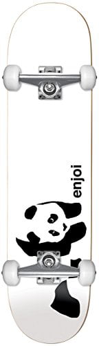Enjoi Whitey Panda Complete Skateboard White 775