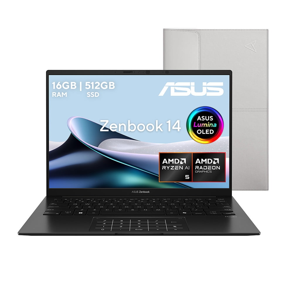 Laptop Asus Zenbook UM3406KA-QD096W AMD Ryzen AI 5 340 16GB 512GB